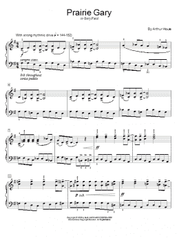 page one of Prairie Gary (Educational Piano)