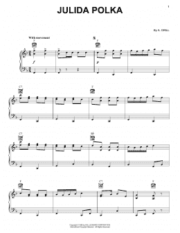 page one of Julida Polka (Piano Solo)