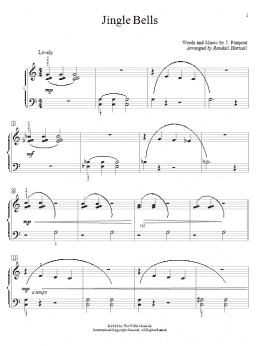 page one of Jingle Bells (Educational Piano)