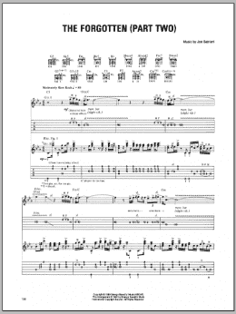 page one of The Forgotten (Part Two) (Guitar Tab)