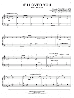 page one of If I Loved You (Piano Solo)