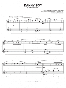 page one of Danny Boy (arr. Phillip Keveren) (Easy Piano)