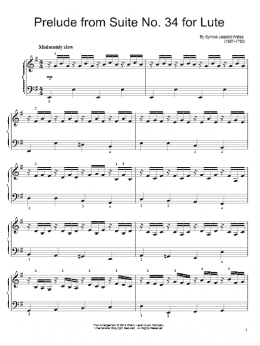 page one of Prelude (Easy Piano)