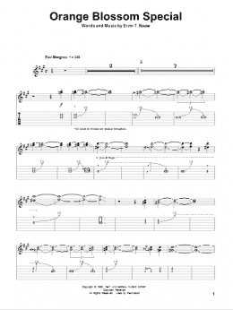 page one of Orange Blossom Special (Guitar Tab (Single Guitar))