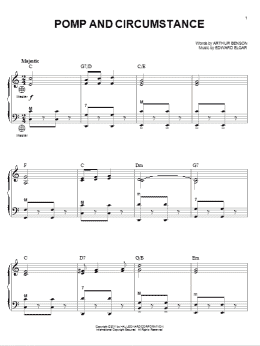 page one of Pomp And Circumstance (Accordion)