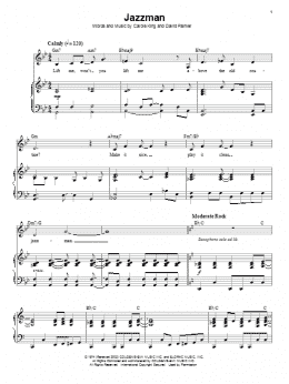 page one of Jazzman (Piano & Vocal)