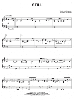 page one of Still (Piano Solo)