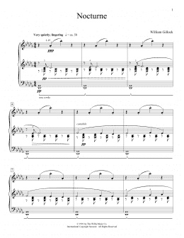 page one of Nocturne (Educational Piano)