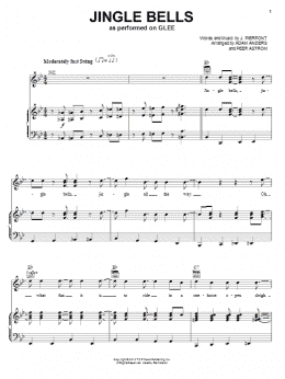 page one of Jingle Bells (Piano, Vocal & Guitar Chords (Right-Hand Melody))