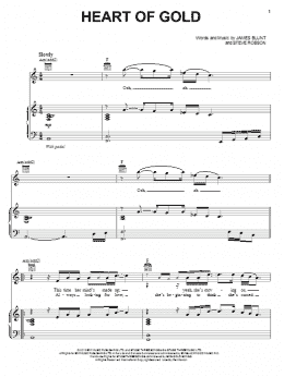 page one of Heart Of Gold (Piano, Vocal & Guitar Chords (Right-Hand Melody))