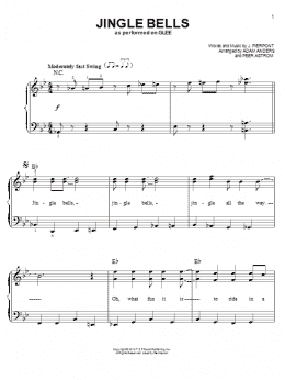 page one of Jingle Bells (Easy Piano)