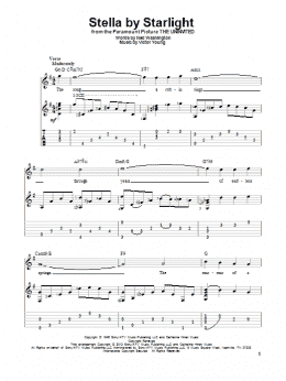 page one of Stella By Starlight (Solo Guitar)