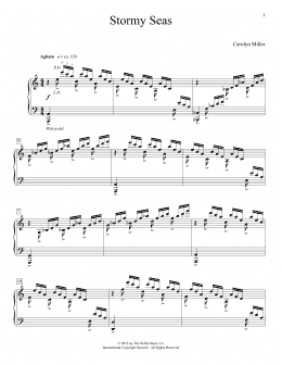 page one of Stormy Seas (Educational Piano)