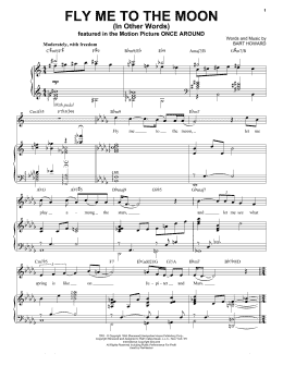 page one of Fly Me To The Moon (In Other Words) (Piano, Vocal & Guitar Chords (Right-Hand Melody))