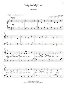 page one of Skip To My Lou (Piano Duet)