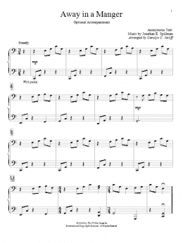 page one of Away In A Manger (Piano Duet)