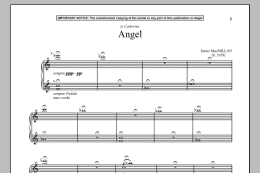 page one of Angel (Piano Solo)