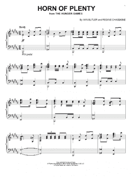 page one of Horn Of Plenty (Piano Solo)