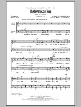 page one of The Nearness Of You (TTBB Choir)