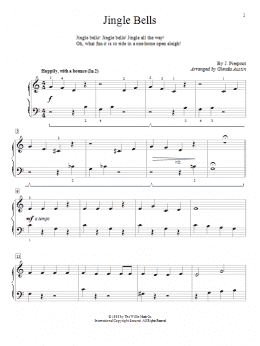 page one of Jingle Bells (Educational Piano)