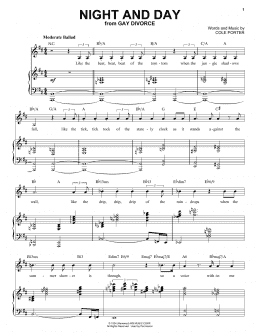 page one of Night And Day (Piano & Vocal)