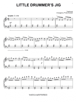 page one of Little Drummer's Jig (arr. Phillip Keveren) (Piano Solo)