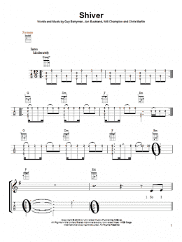 page one of Shiver (Ukulele)