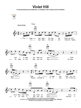 page one of Violet Hill (Ukulele)