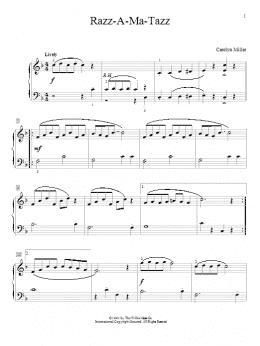 page one of Razz-A-Ma-Tazz (Educational Piano)