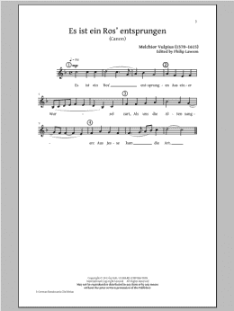 page one of A German Renaissance Christmas (Choral Collection) (SATB Choir)