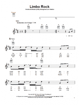 page one of Limbo Rock (Ukulele)