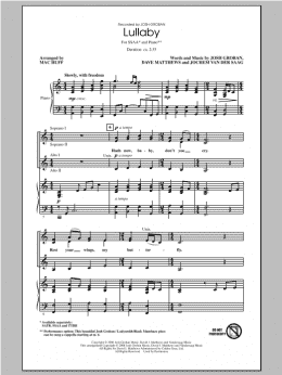 page one of Lullaby (SSAA Choir)