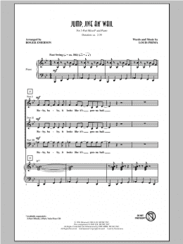 page one of Jump, Jive An' Wail (3-Part Mixed Choir)