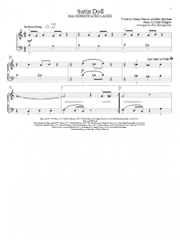 page one of Satin Doll (Educational Piano)