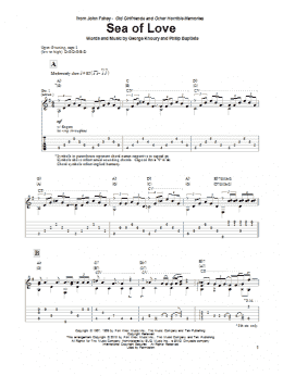 page one of Sea Of Love (Solo Guitar)