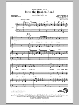 page one of Bless The Broken Road (SSA Choir)