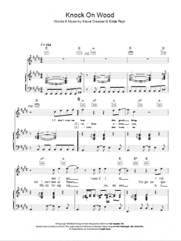 page one of Knock On Wood (Piano, Vocal & Guitar Chords)