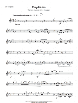 page one of Daydream (Lead Sheet / Fake Book)