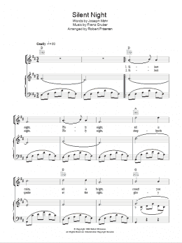 page one of Silent Night (Piano, Vocal & Guitar Chords)