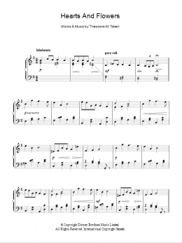 page one of Hearts And Flowers (Piano, Vocal & Guitar Chords)