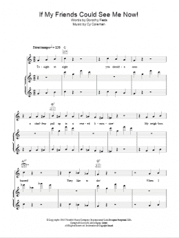 page one of If My Friends Could See Me Now (Piano, Vocal & Guitar Chords)