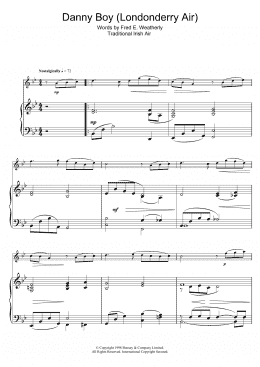 page one of Danny Boy (Flute Solo)