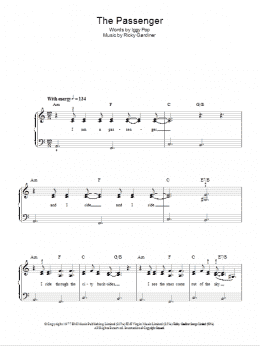 page one of The Passenger (Easy Piano)