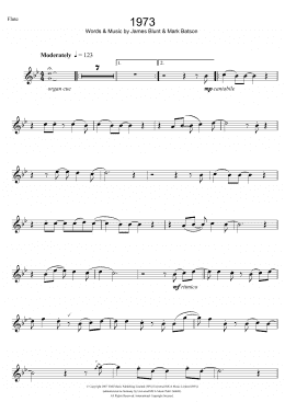 page one of 1973 (Flute Solo)