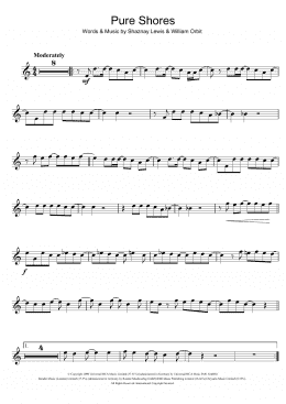 page one of Pure Shores (Violin Solo)