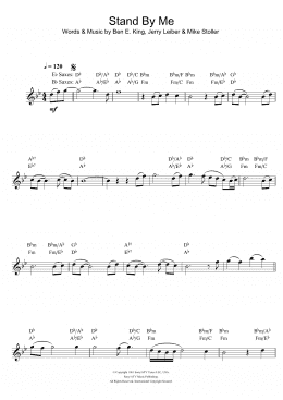 page one of Stand By Me (Alto Sax Solo)