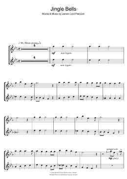 page one of Jingle Bells (Violin Duet)