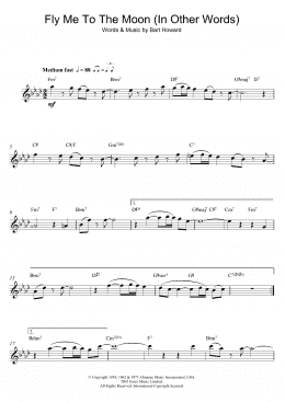 page one of Fly Me To The Moon (In Other Words) (Flute Solo)