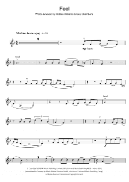 page one of Feel (Violin Solo)