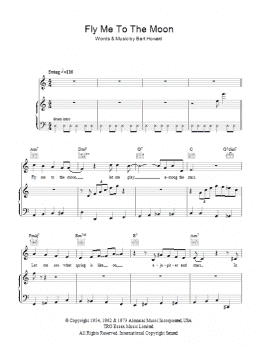 page one of Fly Me To The Moon (In Other Words) (Piano, Vocal & Guitar Chords)